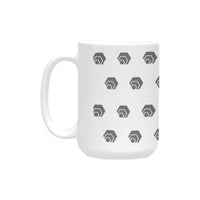 Hex Grey Plus-Size Mug (15 OZ)