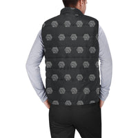 Hex Black & Grey Men's Padded Vest