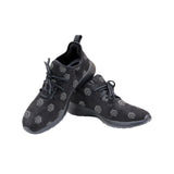 Hex Black & Grey Men's Slip-On Sneakers