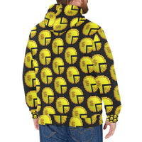 Time 3D 2 BLK New Men's All-Over Print Hoodie