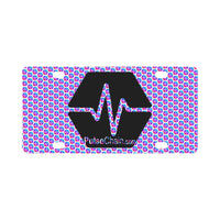 PulseChainDotCom Black Classic License Plate