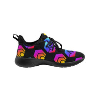 Hex Pulse Combo Black Women's Slip-On Sneakers