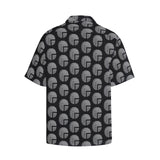 Future 3d BLK Men's All Over Print Hawaiian Shirt With Chest Pocket