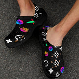 RH HPX Color White Custom Print Adults Clogs