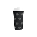 Hex Black & Grey Double Wall Plastic Mug
