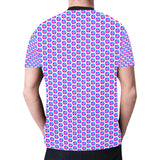 Pulses Small Men's All Over Print Mesh T-shirt