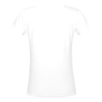 Hex Face V-neck Women's T-shirt