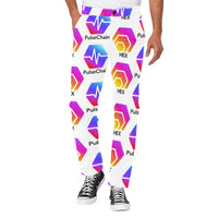 Hex Pulse TEXT Men's All Over Print Casual Trousers