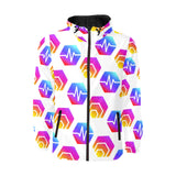 Hex Pulse Combo Men's All Over Print Quilted Windbreaker