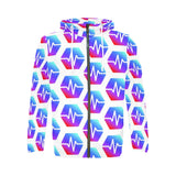 Pulse Men's All Over Print Full Zip Hoodie