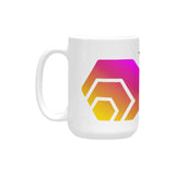 Hex PulseX Pulse Logos Plus-Size Mug (15 OZ)