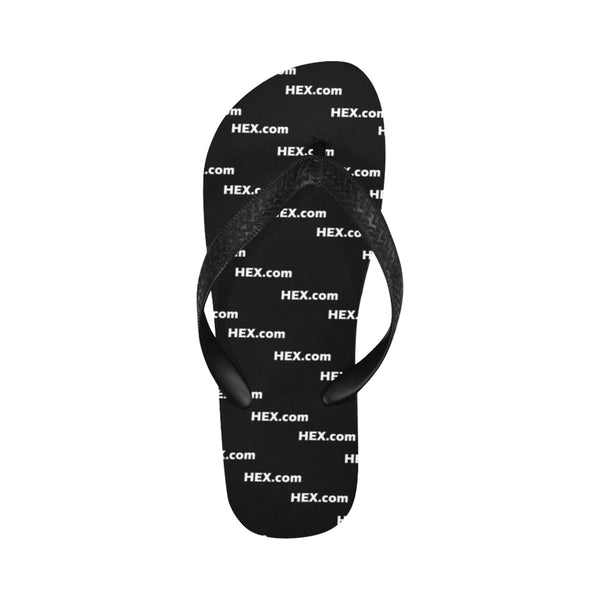 HEXdotcom White Flip Flops (For both Men and Women)