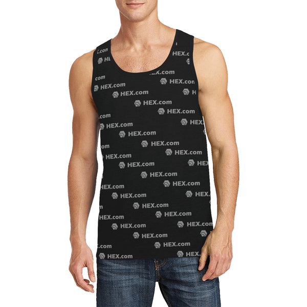 HEXdotcom Combo Grey Men's All Over Print Tank Top