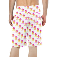 Hex Color Dot Com Men's All Over Print Beach Shorts