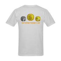 InternetMoney Grey Classic Men's T-shirt