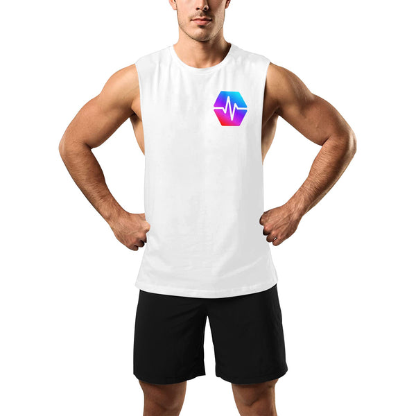 Pulse Logo Men's Open Sides Workout Tank Top