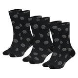 Hex Black & Grey Sublimated Crew Socks (3 Packs)