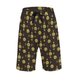 5555 Men's All Over Print Casual Shorts