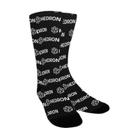 Hedron Combo White Women's Custom Socks