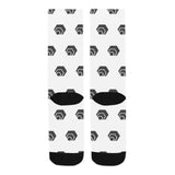 Hex Black Sublimated Crew Socks (3 Packs)