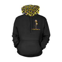 IM ALL 3 BLK Back Men's All Over Print Hoodie