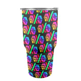 Hex PulseX Pulse Black Insulated Stainless Steel Tumbler (30oz ）