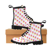 Hex Color Dot Com Women's PU Leather Martens Boots