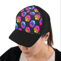 Hex Pulse Combo Black Trucker Style Cap