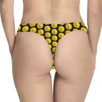 IM 3D BLK Women's Classic Thong