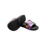 Hex Pulse Combo Black Kid's Slide Sandals