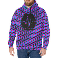 PulseChainDotCom Black New Men's All-Over Print Hoodie