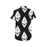 Ethereums Black Men's All Over Print Shirt
