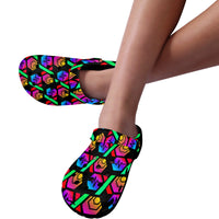 Hex PulseX Pulse Black Custom Print Adults Clogs