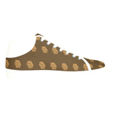 Hex Brown & Tan Chukka Canvas Women's Shoes