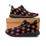 Hex Color Dot Com Black Women's Slip-On Sneakers