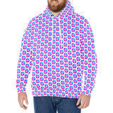 Pulses Small New Men's All-Over Print Hoodie