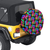 Hex PulseX Pulse Black Spare Tire Cover (Medium)(16")