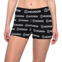 Hedron Combo White Women's All Over Print Short Leggings