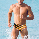 Shiba Inu Black Men's Swimming Briefs