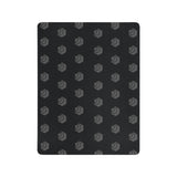 Hex Black & Grey Mousepad 18"x14"