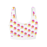 Hex Color Dot Com Women's All Over Print Sports Bra