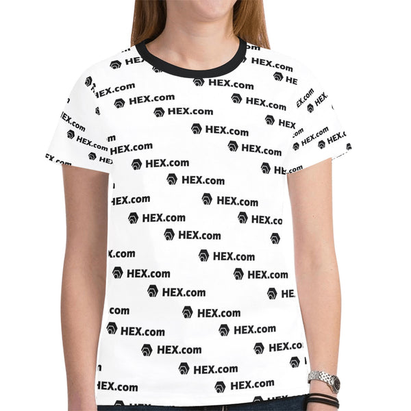 HEXdotcom Combo Women's All Over Print Mesh Cloth T-shirt