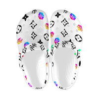 RH HPX Color Black Custom Print Adults Clogs