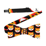 Shiba Inu Black Custom Bowtie