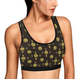 5555 Women's All Over Print Sports Bra