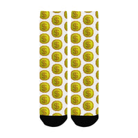 IM 3D WHT Women's Custom Socks