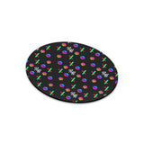 RH HPX White Round Mousepad