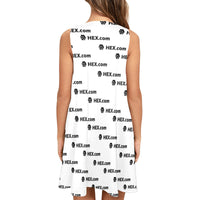 HEXdotcom Combo Sleeveless Tank Dress with Pockets