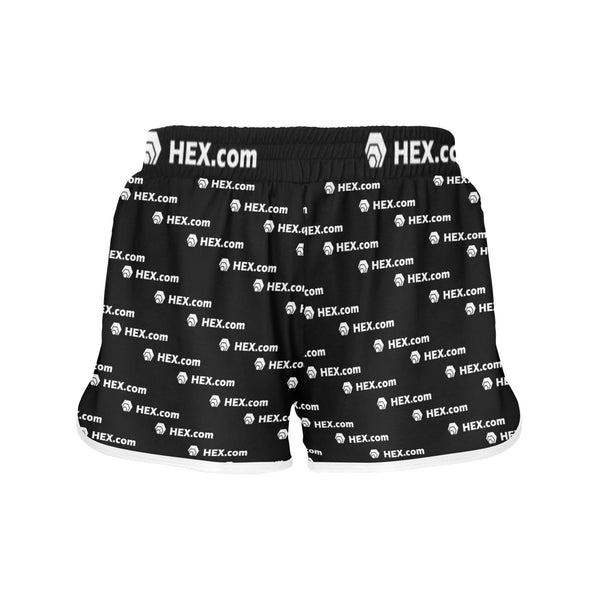 HEXdotcom Combo White Women's Sports Shorts