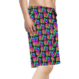 Hex PulseX Pulse Black Men's All Over Print Beach Shorts